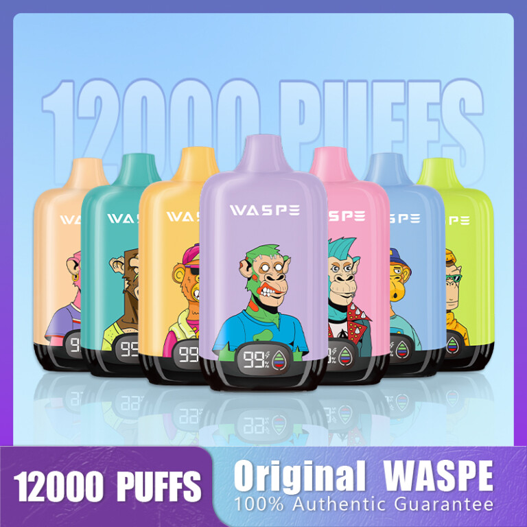 Waspe Digital Box 12000 12K Puffs Disposable Vape Device - RPM VAPE