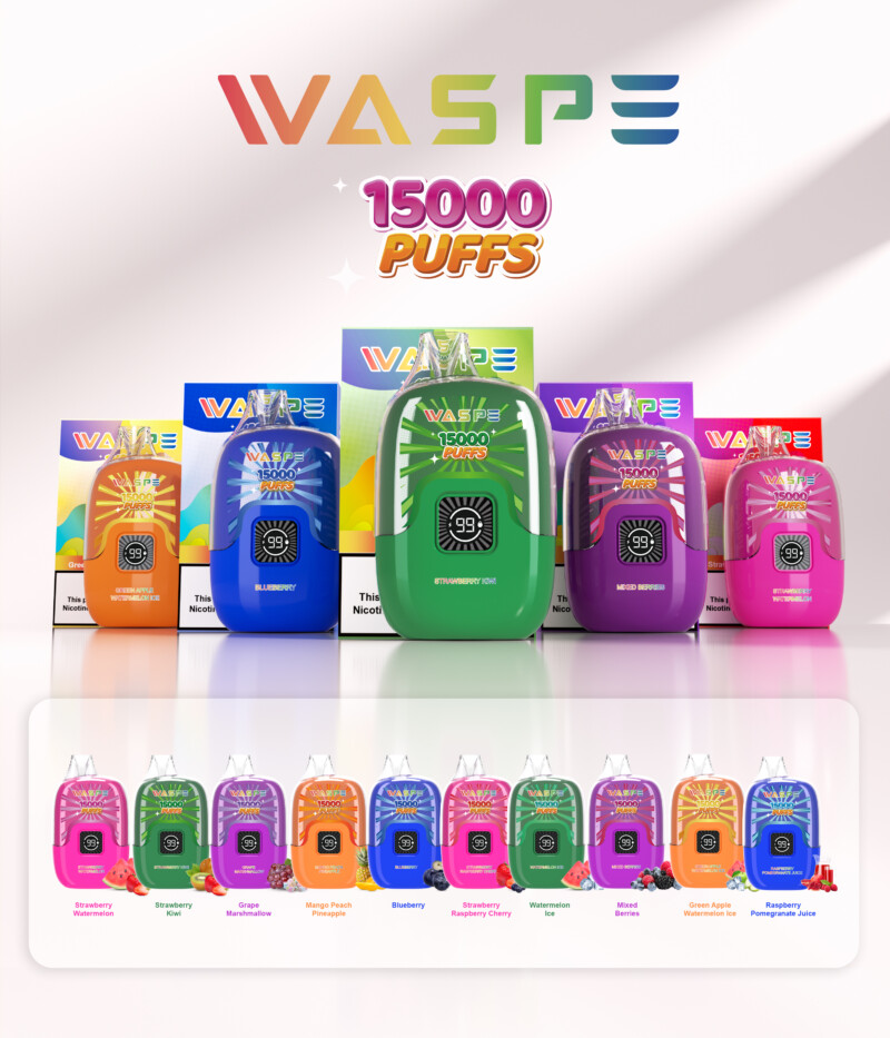 Waspe Digital Box 15000 Puffs New Products | rpmvape.com