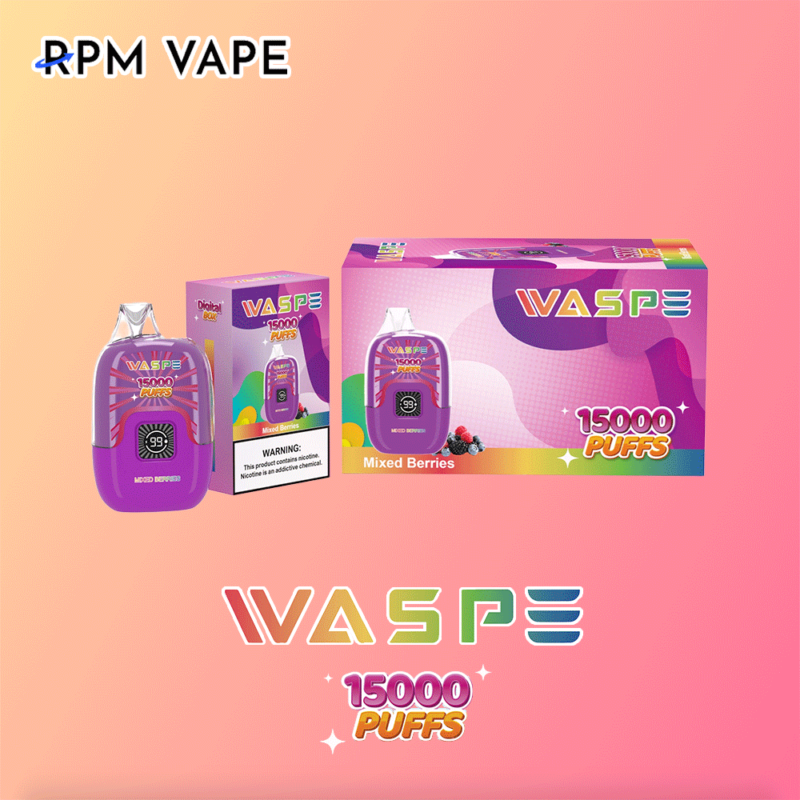 Waspe Digital Box 15000 Puffs mezcla de bayas Nuevos Productos | rpmvape.com