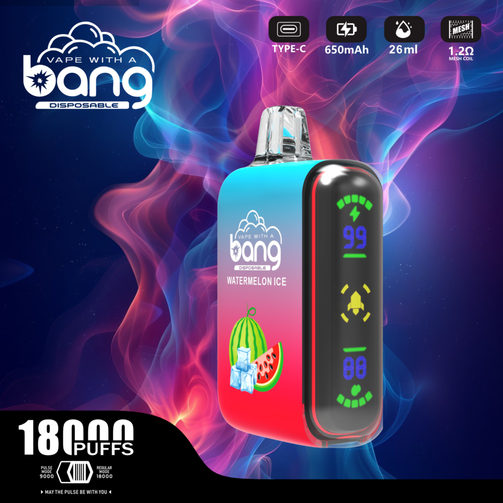 Bang Rocket 18000 18K Puffs Nicotine 0% 2% 3% 5% - RPM VAPE