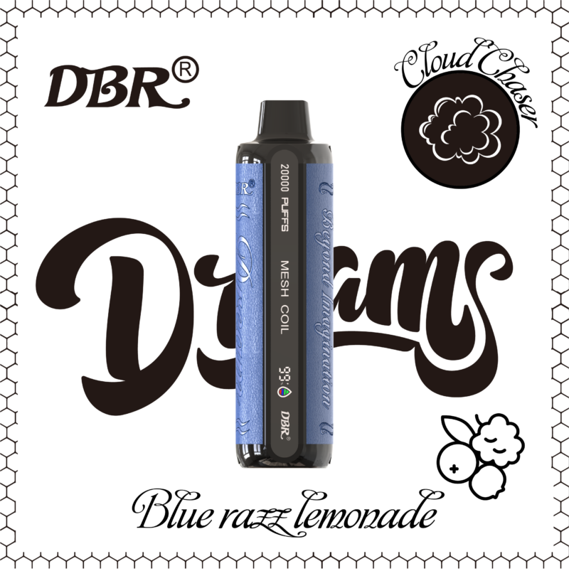 DBR Dream Bar 20000 Puffs Blue Razz Limonade