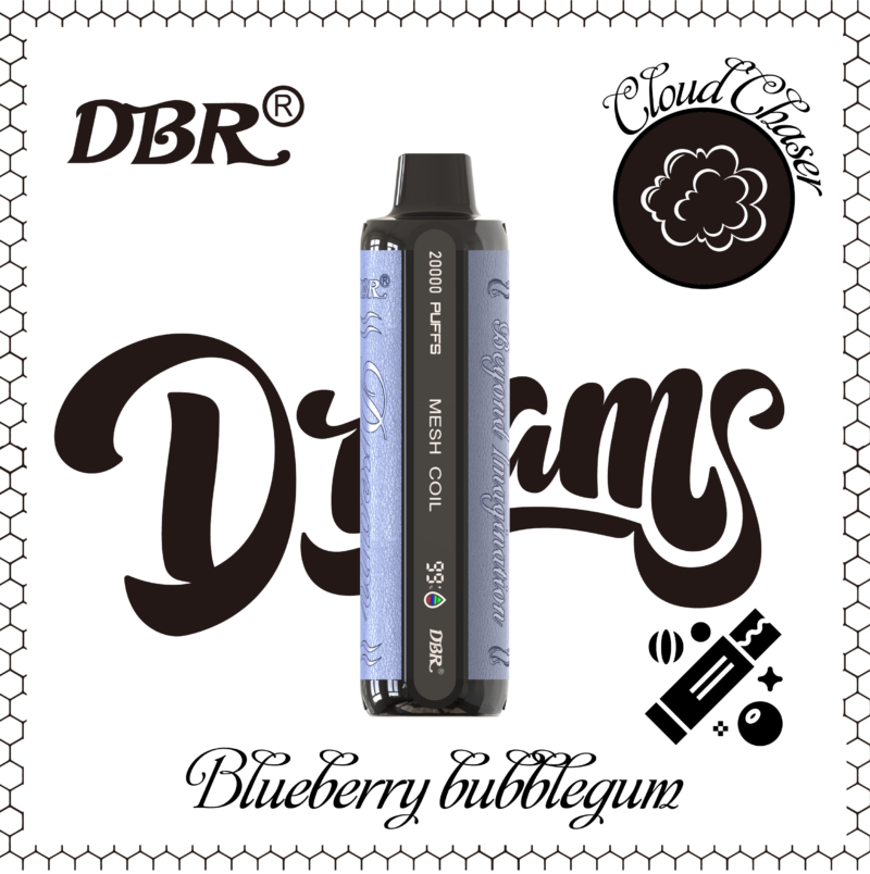 DBR Dream Bar 20000 Puffs Blueberry Bubblegum