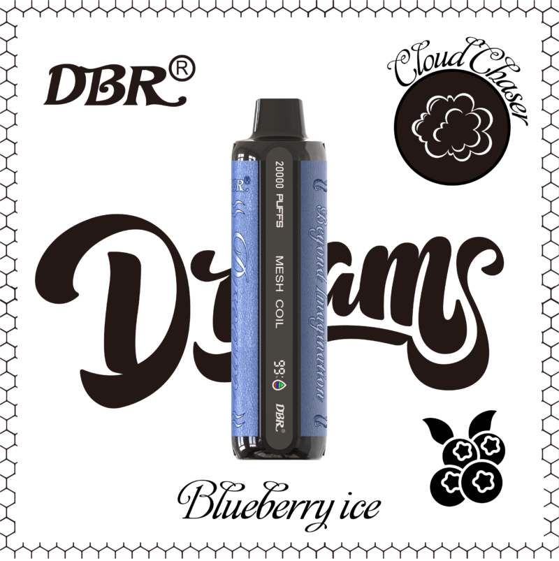 DBR Dream Bar 20000 Puffs Heidelbeere Eis