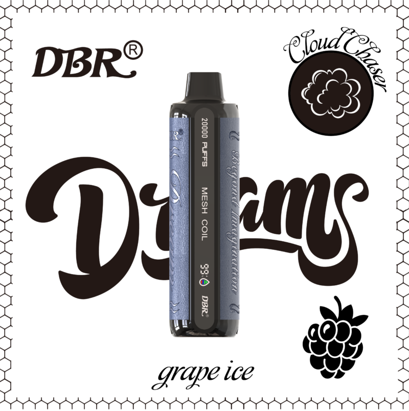 DBR Dream Bar 20000 Puffs Grape Ice