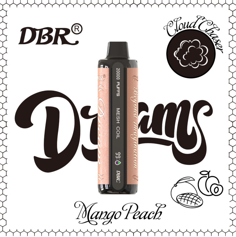 DBR Dream Bar 20000 Puffs Mango Melocotón