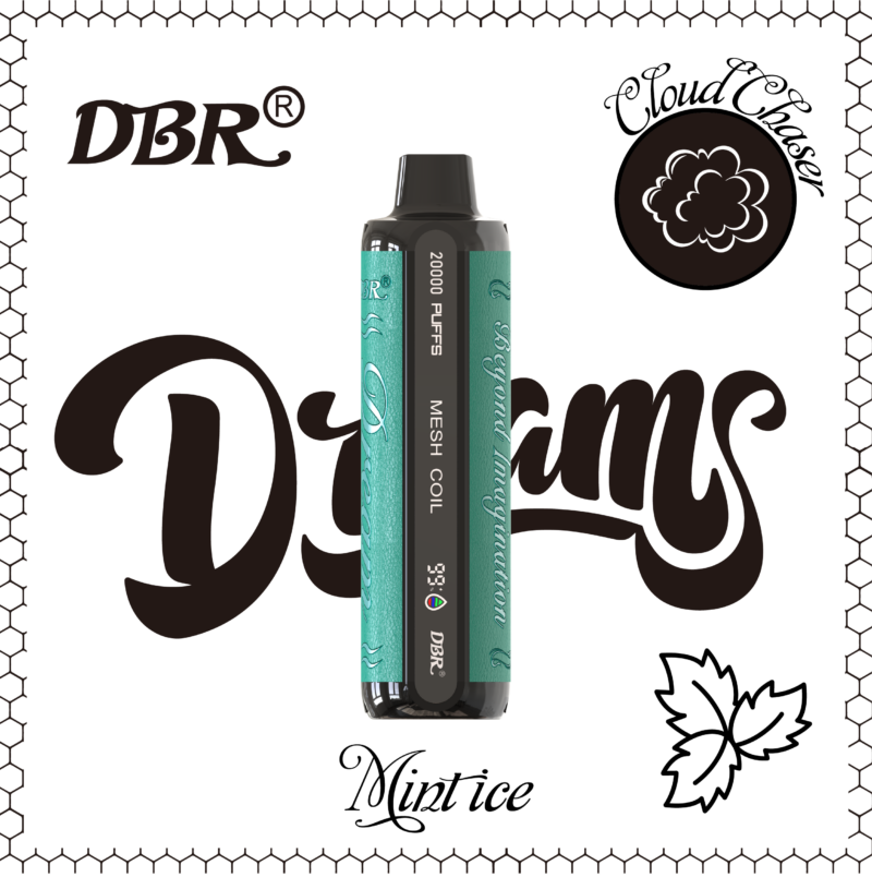 DBR Dream Bar 20000 Puffs Menthe Glace