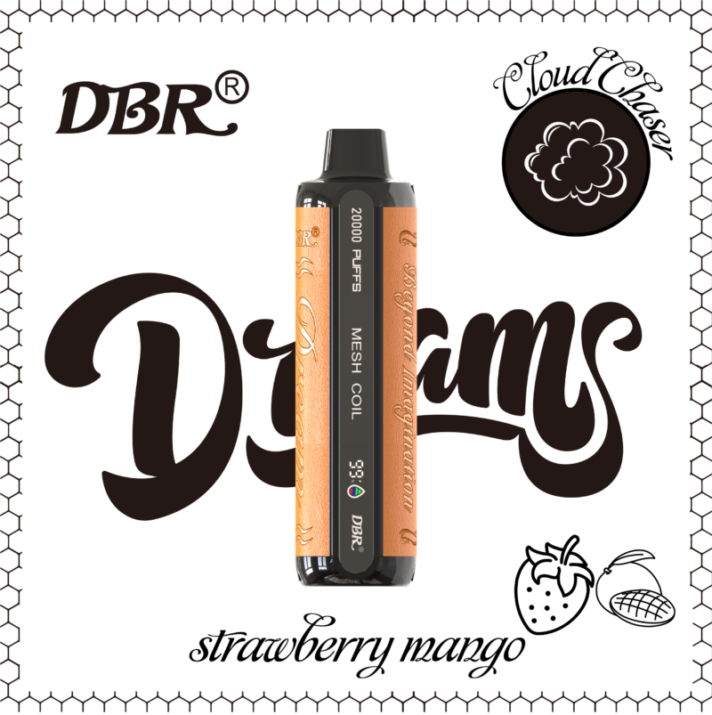 DBR Dream Bar 20000 Puffs Erdbeer-Mango