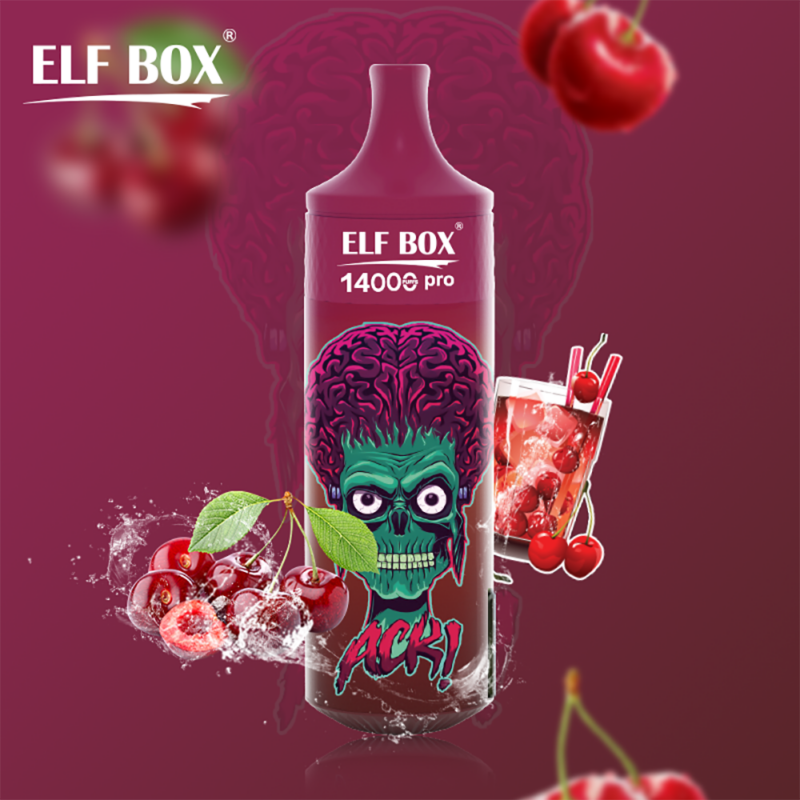 elf box rgb 14000 pro disposable e cigarette cherry soda