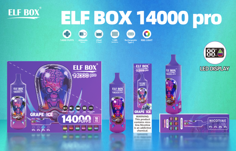 elf box rgb 14000 pro jetable e cigarette