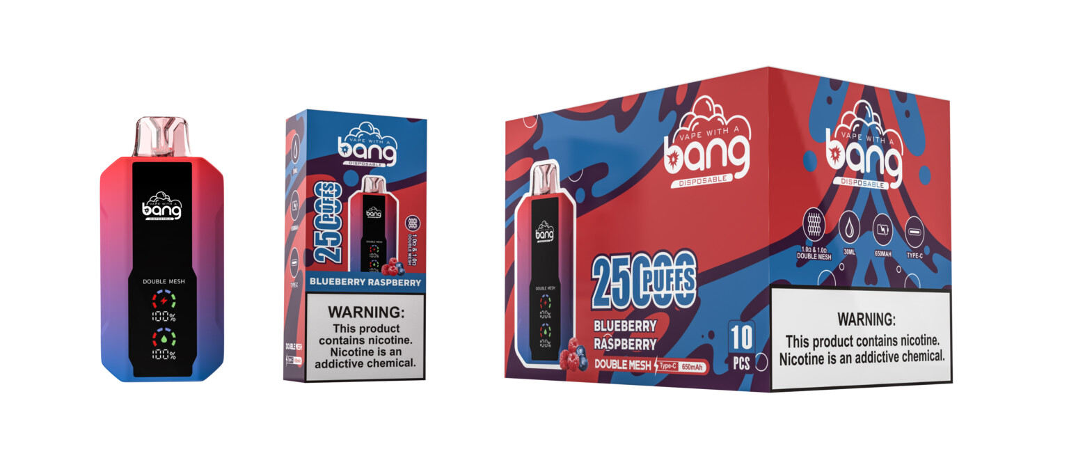 Bang 25000 25K Puffs LCD Disposable E-Cigarettes - RPM VAPE