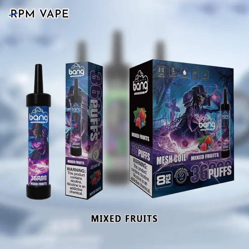 Bang 36000 Puffs 12 Flavors of Disposable Vape - RPM VAPE