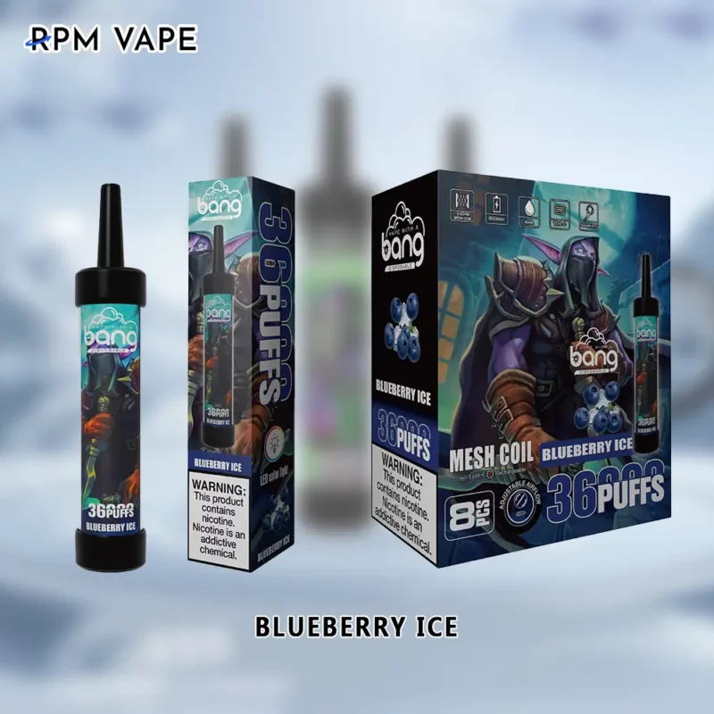 Bang 36000 Puffs Bosbessen-Ijs