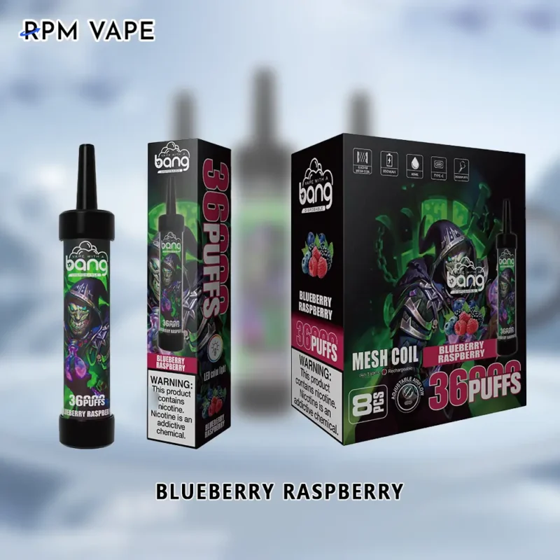 Bang 36000 Puffs Bosbes-Framboos