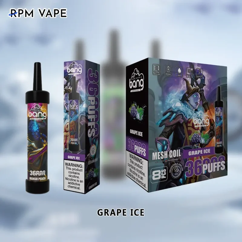 Bang 36000 Puffs Druivenijs