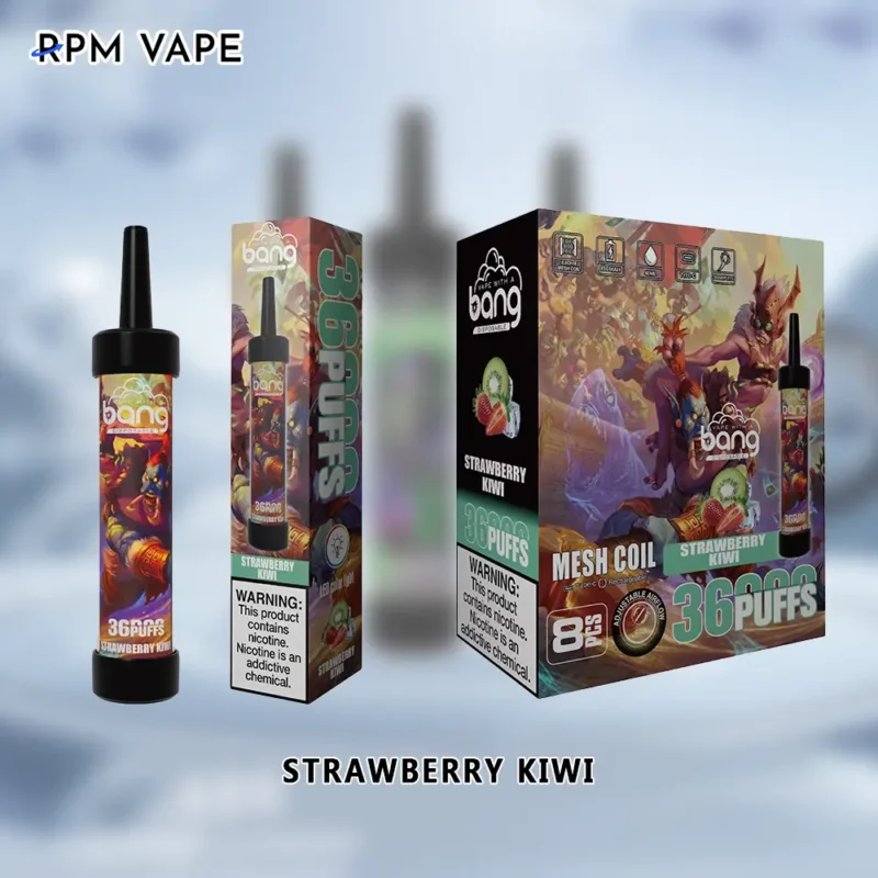 Bang 36000 Puffs Aardbei-Kiwi