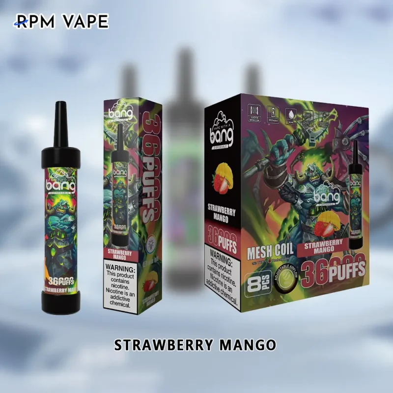 Bang 36000 Puffs Aardbei-Mango