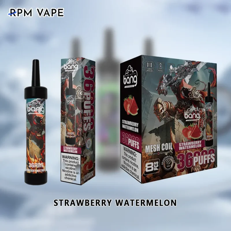 Bang 36000 Puffs Aardbei-Watermeloen