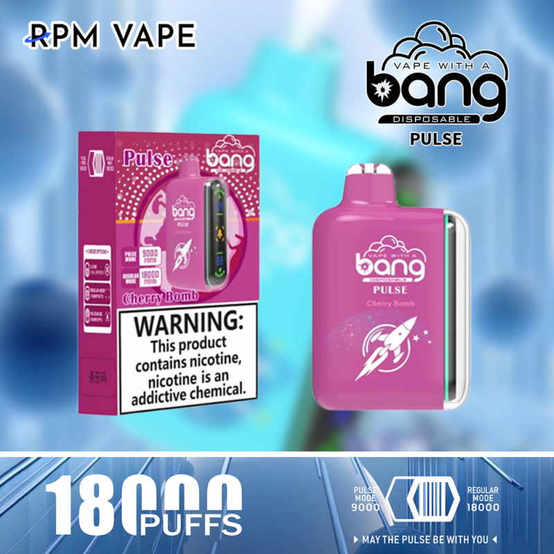 Bang Pulse 18000Puffs Fröhlichkeitsbombe