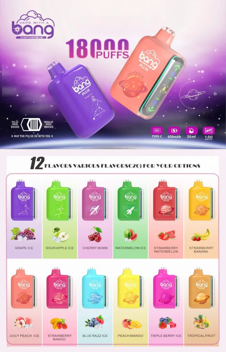 Bang Pulse 18000Puffs Geschmack
