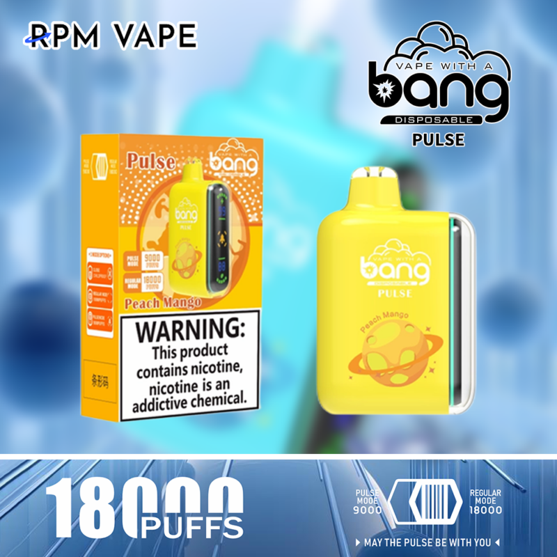 Bang Pulse 18000 Züge Pfirsich-Mango