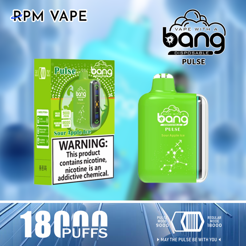 Bang Pulse 18000 Züge Pfirsich-Mango