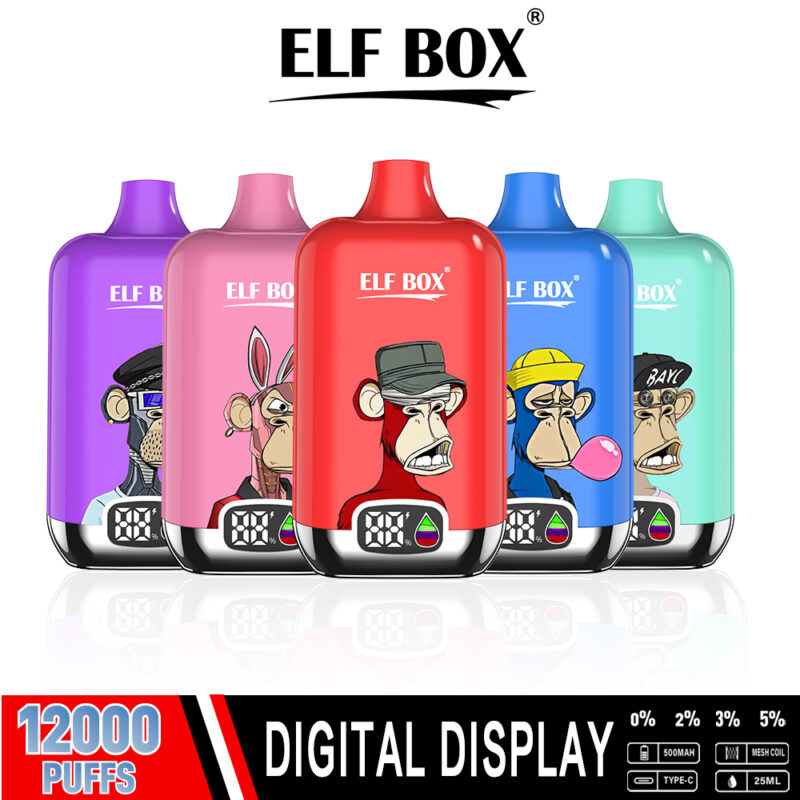 Elf Box Digital 12000 Puffs
