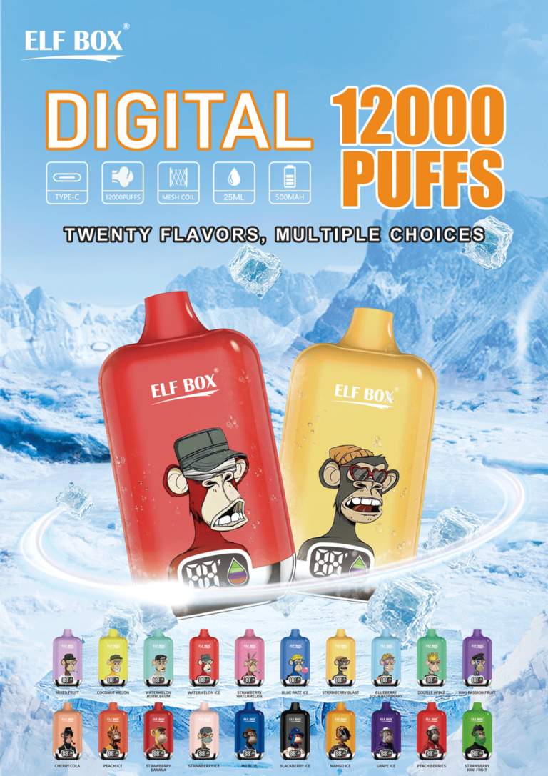 Elf Box Digital 12000 Puffs Banner