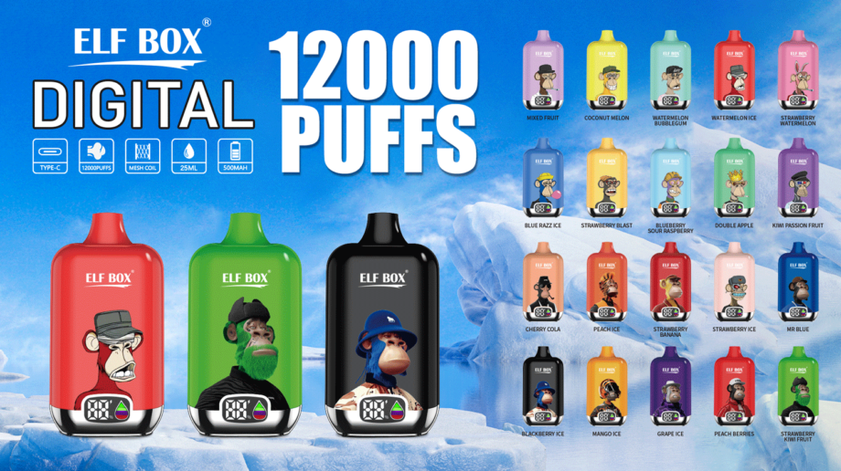 Elf Box Digital 12000 Puffs Flavour