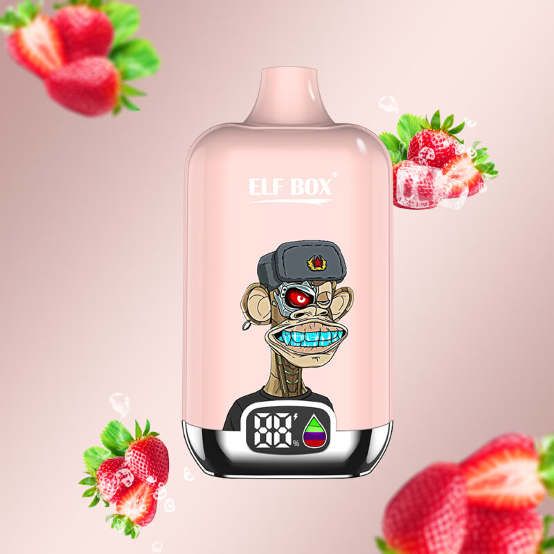 Elf Box Digital 12000 Puffs Hielo Fresa