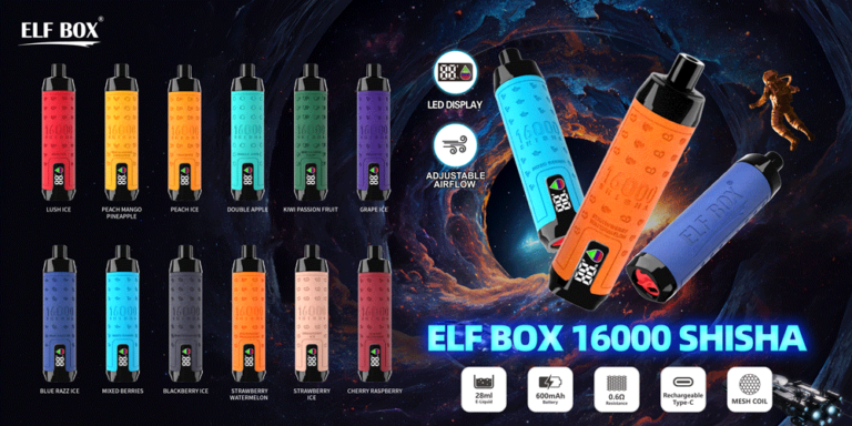 ELF Box Shisha 16000 Puffs Banner1