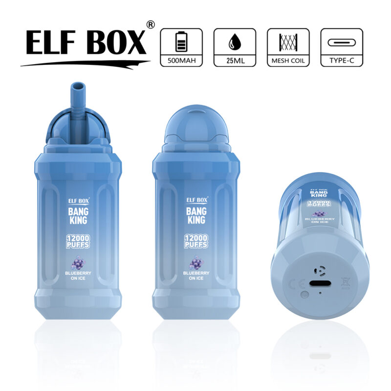CAJA ELF BK12000 Puffs