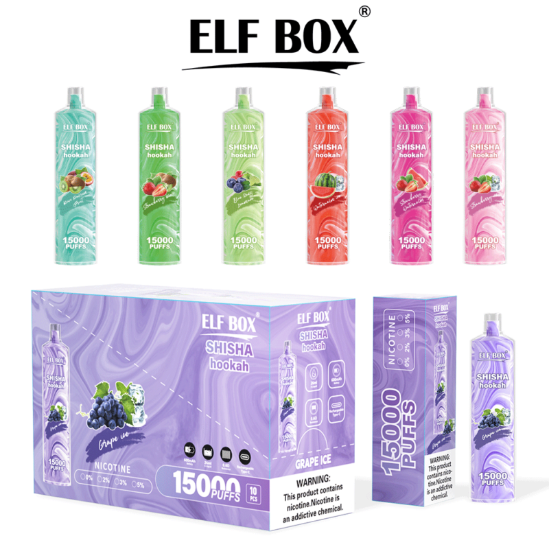 ELf BOX Shisha Hookah LS15000 Puffs