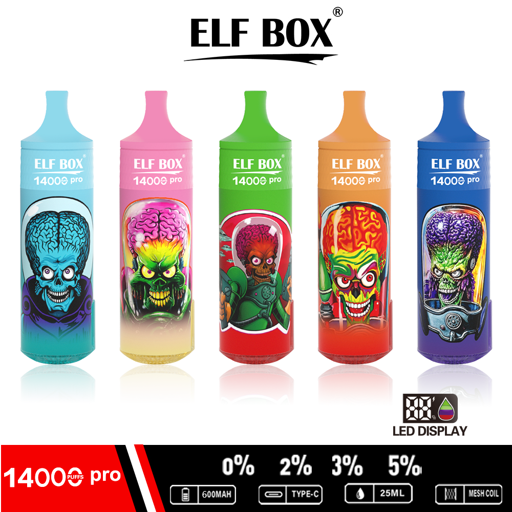 elf box rgb 14000 pro wegwerp e-sigaret