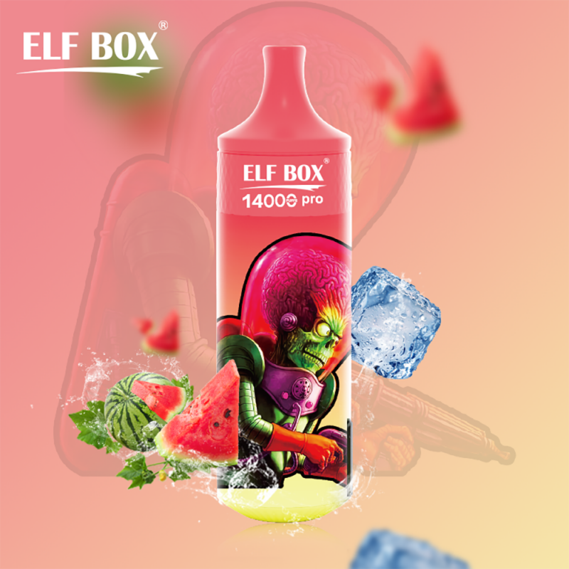 Elf Box rgb 14000 pro Einweg e Zigarette üppigen Eis