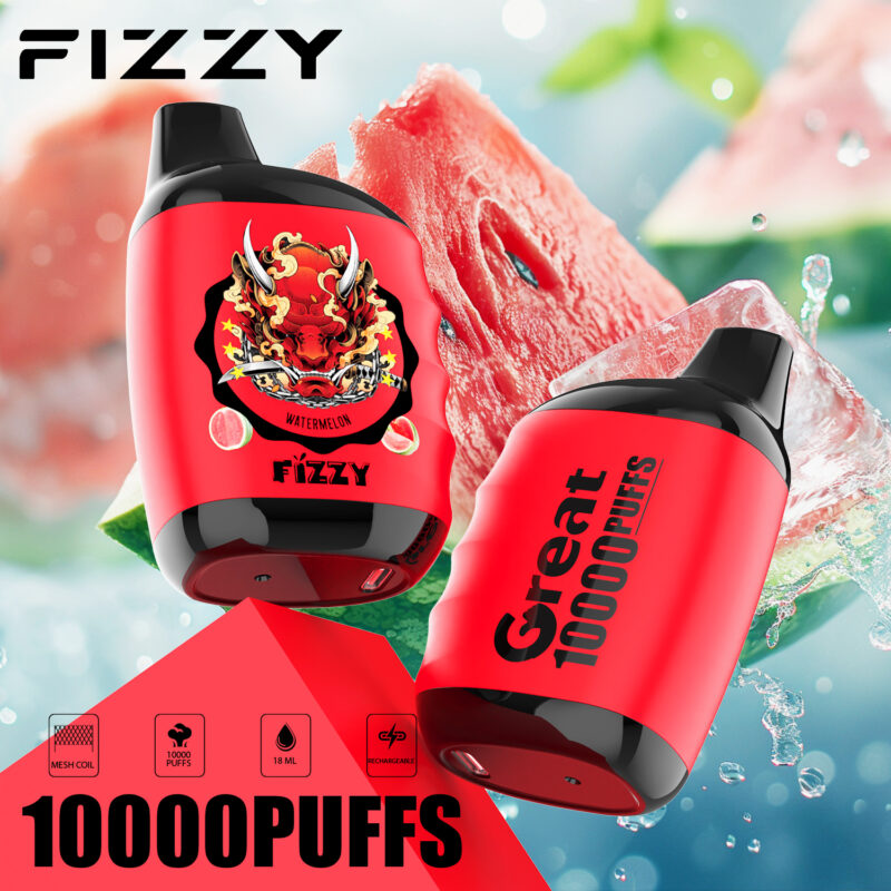Fizzy GREAT 10000 Puffs Watermelon