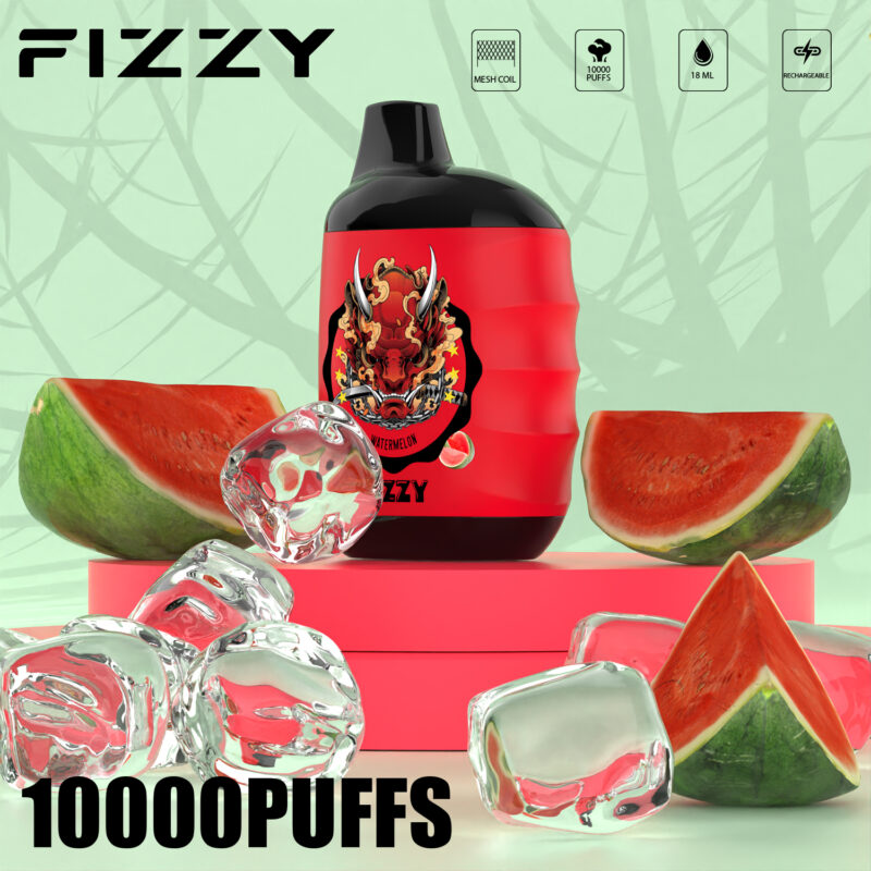 Fizzy GREAT 10000 Puffs Watermelon-Ice