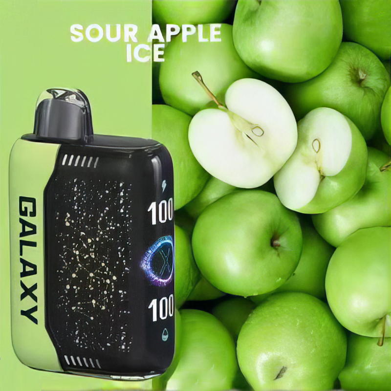 GALAXY 30000 Gypsophila 30000 30k vape wholesale SOUR-APPLE-ICE