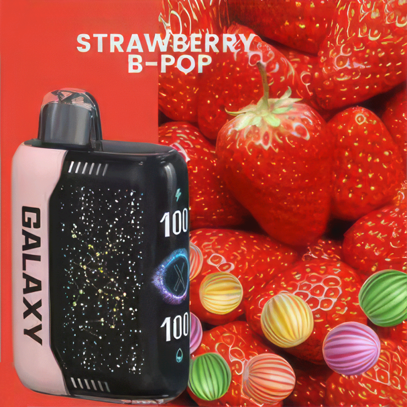 GALAXY 30000 Gypsophila 30000 30k vape wholesale STRAWBERRY-B-POP