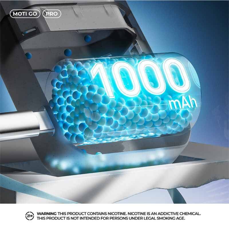Moti Go Pro 12000 Puffs 1000mAh-oplaadbaar