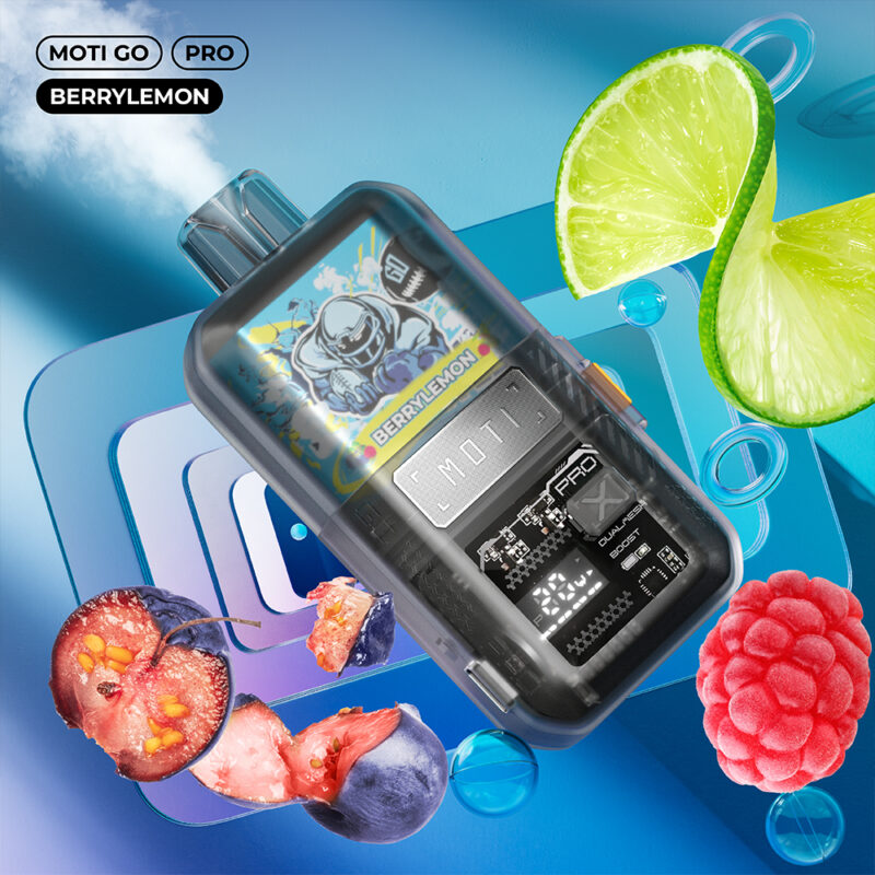 Moti Go Pro 12000 trekjes Berrylemon