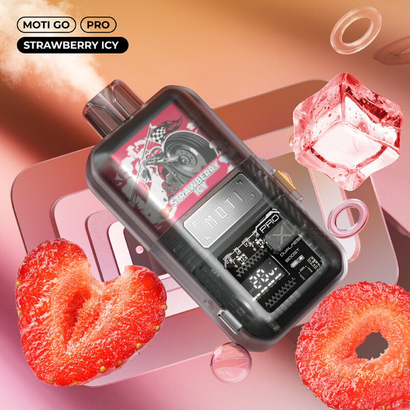 Moti Go Pro 12000 Puffs Aardbei-lcy