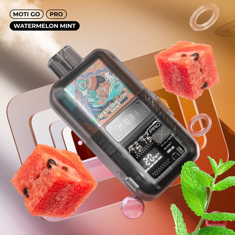 Moti Go Pro 12000 Puffs Watermeloen-Munt