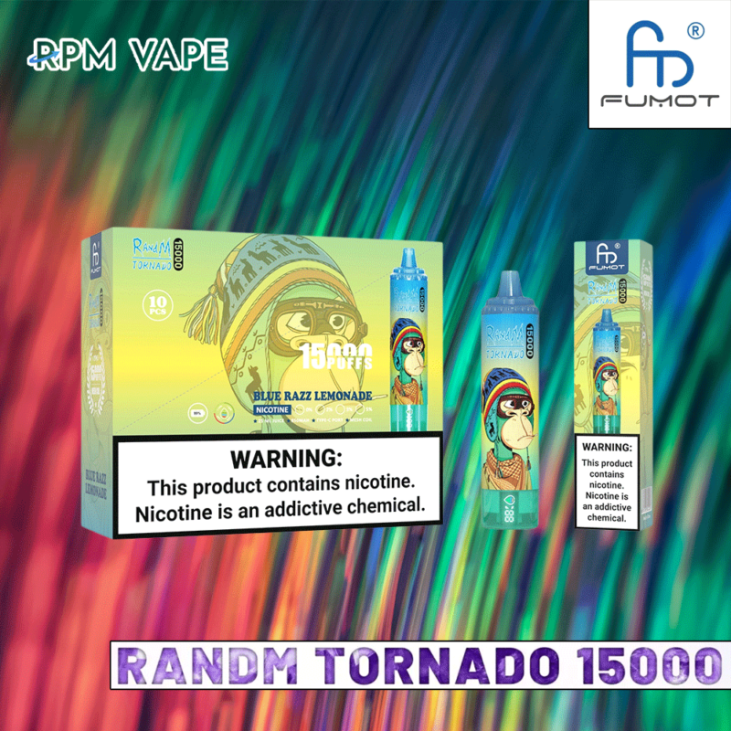 RandM Tornado 15000 Puffs | rpmvape.com