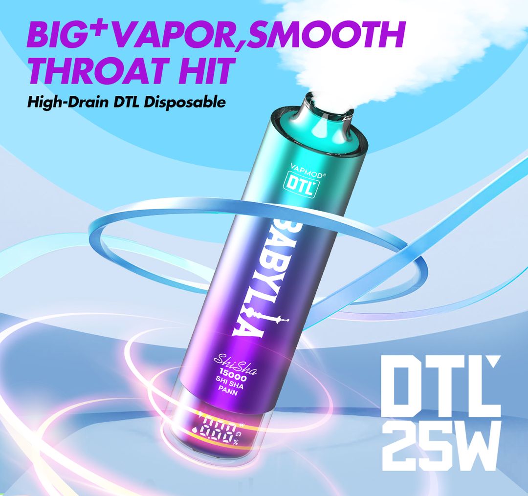 Shisha Vapmod Babylia de 15000 caladas