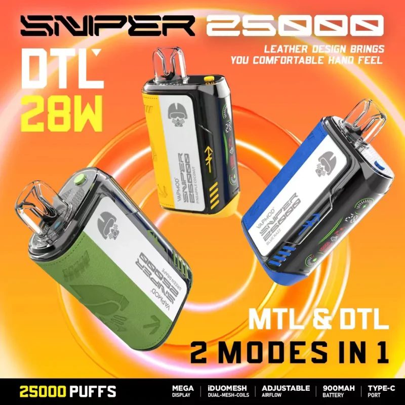Vapmod Scharfschütze 25000 Züge