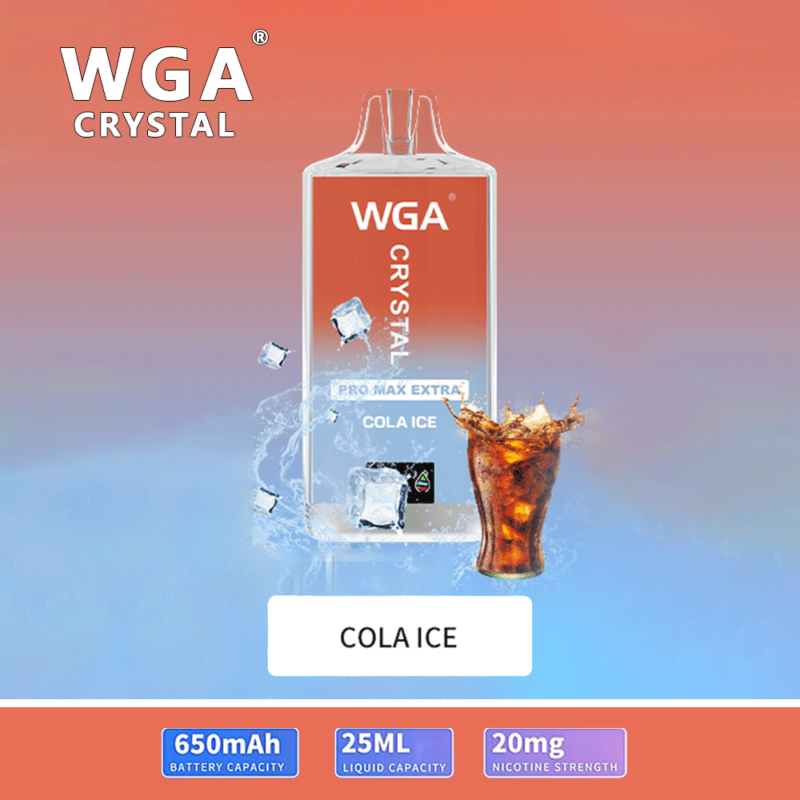 WGA Vape Crystal Pro Max Extra 15000 bocanadas Cola Hielo