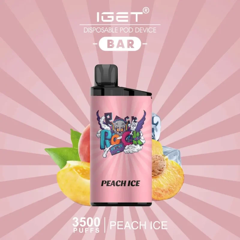 IGET Bar 3500 Puffs Monouso Vape pesca ghiaccio