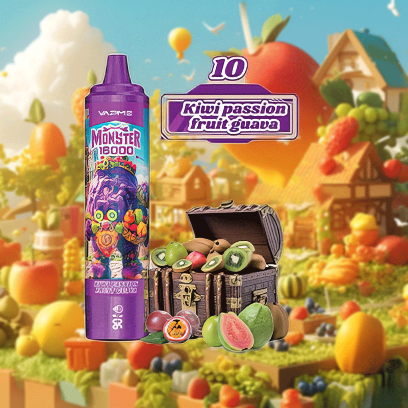 Vapme Monster 16000 Puffs | Kiwi Passievrucht Guave