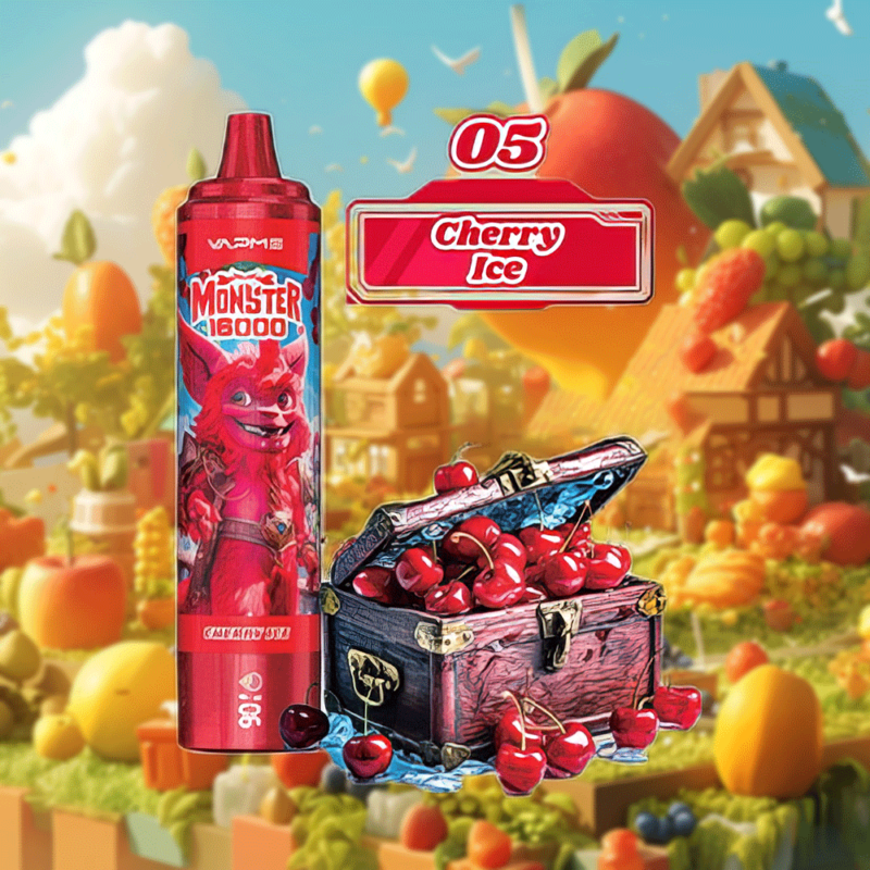 Vapme Monster 16000 trekjes | Kersenijs
